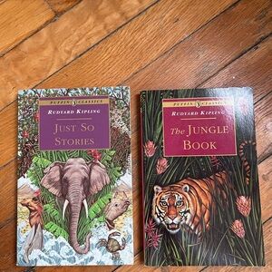 Rudyard Kipling Book Set - Just So Stories & The Jungle Book